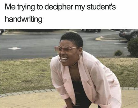 16-Student handwriting