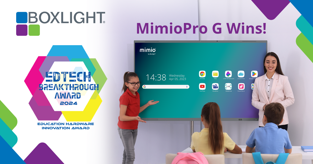Awards of Excellence-MimioPro G