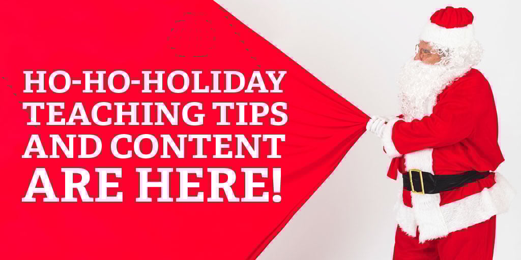 HolidayTeachingTips