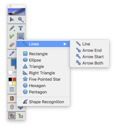 MimioStudio Classroom Software Shape Tool